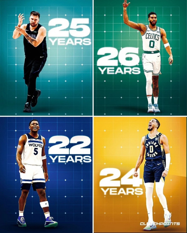 四强球队头牌都不超26岁！美媒：无詹杜库卡 NBA新时代正式开启