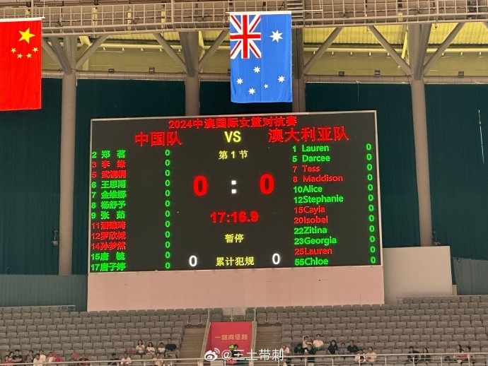 中澳女篮热身赛二番战大名单：杨力维&李梦和韩旭都缺阵